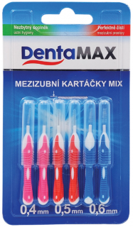 DentaMax medzizubné kefky mix veľkostí 6 ks