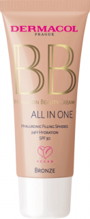 Dermacol BB hyalurónový krém All in One SPF30 Hyaluronic Cream Sand 30 ml