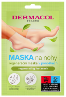 Dermacol Feet Mask Regenerating regenerační maska na nohy v podobě ponožek 2x15 ml