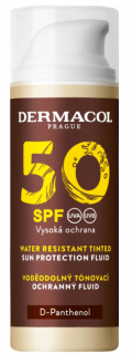 Dermacol Sun tónovací vodoodolný pleťový fluid SPF50 50 ml