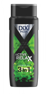 Dixi Man sprchovací gél Active Relax 3 in 1 400 ml