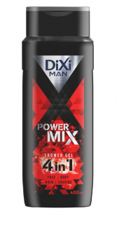 Dixi Man sprchovací gél Power Mix 4 in 1 400 ml