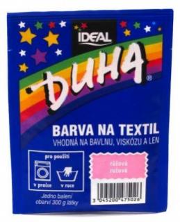 DUHA FARBA NA TEXTIL RUŽOVÁ 15 G