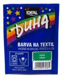 DUHA FARBA NA TEXTIL ZELENÁ 15 G