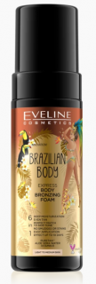 Eveline Cosmetics Brazilian body expresní samoopalovací pěna na tělo 150 ml