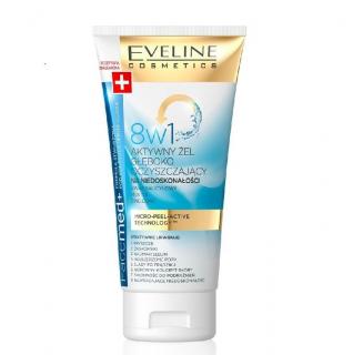 EVELINE FACEMED GÉL, PEELING, MASKA 8V1 150 ML