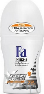 FA ROLL ON MEN XTREME INVISIBLE 50 ML