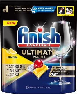 Finish Citron powerball Ultimate All in 1 tabletky do umývačky riadu 54 ks