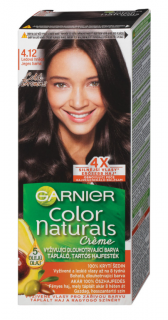 Garnier Color Naturals farba na vlasy 4.12 Ľadová hnedá