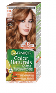 Garnier Color Naturals farba na vlasy 7.34 prirodzene medená 60+40+12 ml