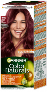 Garnier Color Naturals permanentní barva na vlasy s vyživujícími oleji 4.62 Sweet Cherry 40 ml