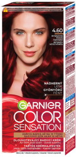 GARNIER COLOR SENSATION 4.60 INTENZÍVNA TMAVO ČERVENÁ