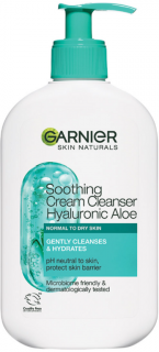 Garnier Skin Naturals Hyaluronic Aloe Soothing Cream Cleanser 250 ml