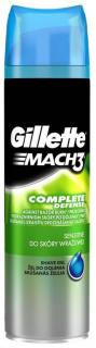 Gillette Mach3 Sensitive gél na holenie 200 ml