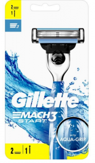 Gillette Mach3 Start holiaci strojček + náhradné hlavice 2ks