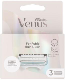 Gillette Venus Pubic HairSkin 3 ks