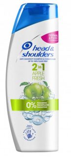 Head  Shoulders Apple Fresh 2v1 šampón proti lupinám 400 ml