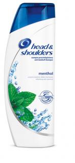 HEAD  SHOULDERS MENTHOL OSVIEŽUJÚCI ŠAMPÓN PROTI LUPINAM 400 ML