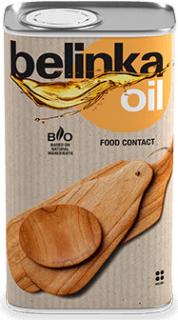 Helios Belinka Olej na drevo v styku s potravinami, BIO bezfarebná impregnácia 0,5l