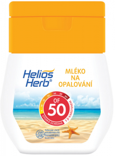 Helios Herb mlieko na opalovanie SPF50 50 ml