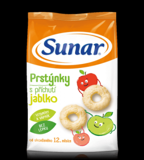 Hero Sunárek detský snack jablkové prstienky 50 g