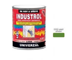 INDUSTROL 5300 STREDNE ZELENÁ 0,75L