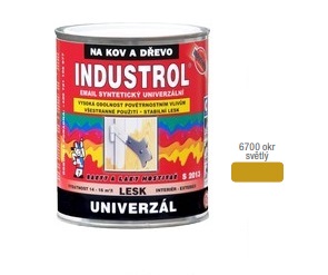 INDUSTROL 6700 OKER SVETLÝ 0.75 L