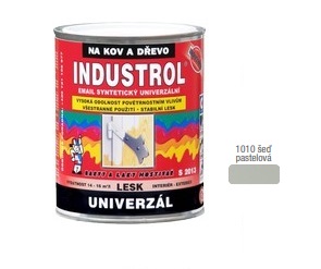 Industrol S2013 Vrchná syntetická farba, 1010 šedá pastelová 0,75l
