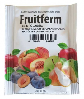 Kvasinky ovocné Fruitferm 20g