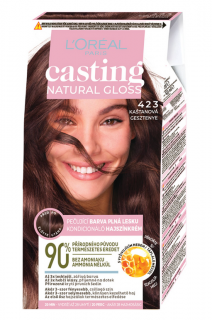 L'Oréal Casting Natural Gloss 423 Gaštanová