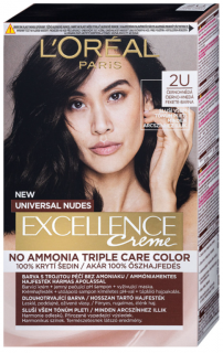 L'Oréal Excellence Universal Nudes 2U čierno-hnedá