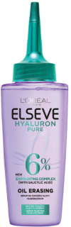 L'Oréal Paris Elseve Hyaluron Pure Oil Erasing Scalp Serum sérum s exfoliačním komplexem na mastnou pokožku hlavy 102 ml