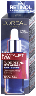 L’Oréal Revitalift Laser Pure Retinol pleťové nočné sérum 30 ml