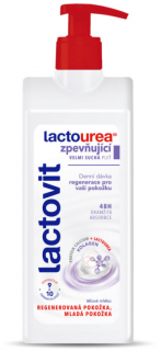 Lactovit Lactourea regenerační tělové mléko s dávkovačem 400 ml