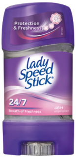 Lady Speed Stick 24/7 Breath of Freshness Woman gel 65 g