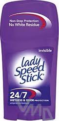 LADY SPEED STICK TUHY INVISIBLE 45 GR