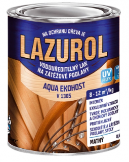 Lazurol Aqua Ekohost V1305 0,6 Kg polomatný