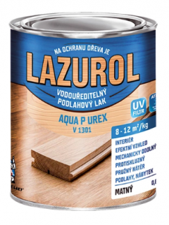 Lazurol Aqua P Urex V1301 0,6 Kg bezfarebná