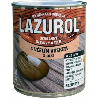 Lazurol S 1022 Lak s včelím voskom 0,75 l