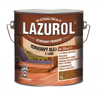 Lazurol S1080 terasový olej 2,5 l Teak