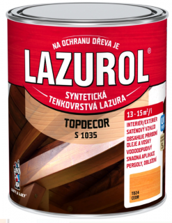 Lazurol Topdecor S1035 0,75 l céder