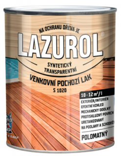 Lazurol Vonkajší podlahový lak S1020 0,75 l