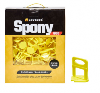 LEVELYS Spony 2,0mm/600ks