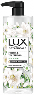 Lux sprchový gél s pumpičkou Freesia  Tea Tree Oil 750 ml