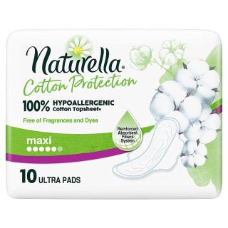 NATURELLA COTTON PROTECTION ULTRA MAXI 10 KS