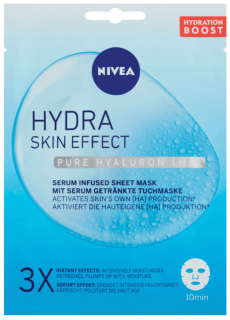 Nivea Hydra Skin Effect textilné maska 20 ml