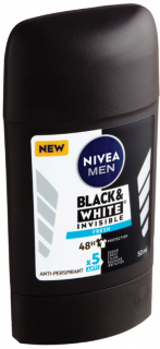 Nivea Men Black  White Invisible Fresh deostickt 50 ml