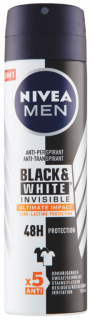 Nivea Men Black  White Invisible Ultimate Impact deospray 150 ml