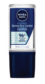 Nivea Men guľôčkový antiperspirant Derma Dry Control 50 ml