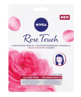 Nivea Rose Touch gelová oční maska 1 pár